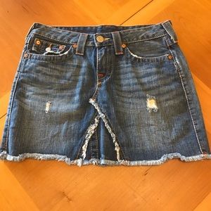 True Religion Lola jean skirt Size 28